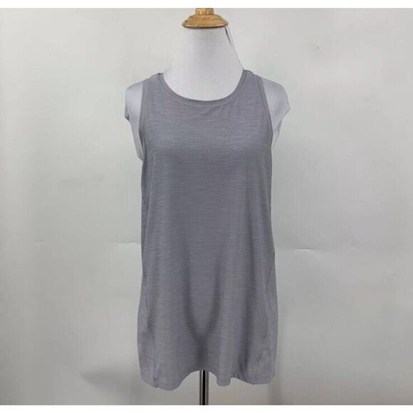 Athleta Ultimate Training Tank Top Womens XS Gray Racerback Activewear Gym - Picture 2 of 7